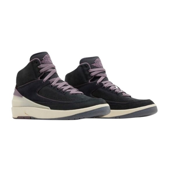 Womens Air Jordan 2 Retro 'Off Noir Mauve' Basketball Shoes DX4400 005 NEW - Picture 4 of 7
